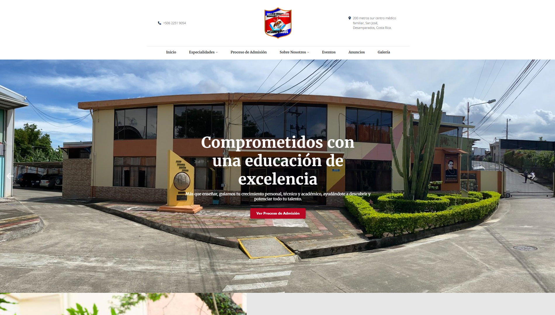 Página Escolar Dinámica