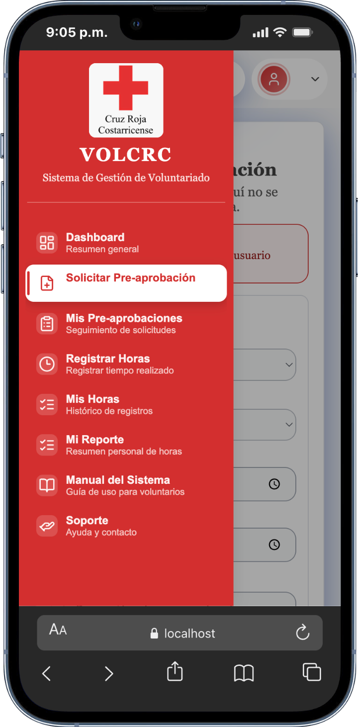 VOLCRC Cruz Roja Costarricense